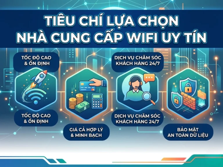 Nên lắp wifi nhà mạng nào? Top 5 nhà mạng Internet uy tín