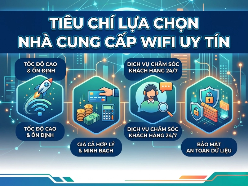 Nên lắp wifi nhà mạng nào? Top 5 nhà mạng Internet uy tín
