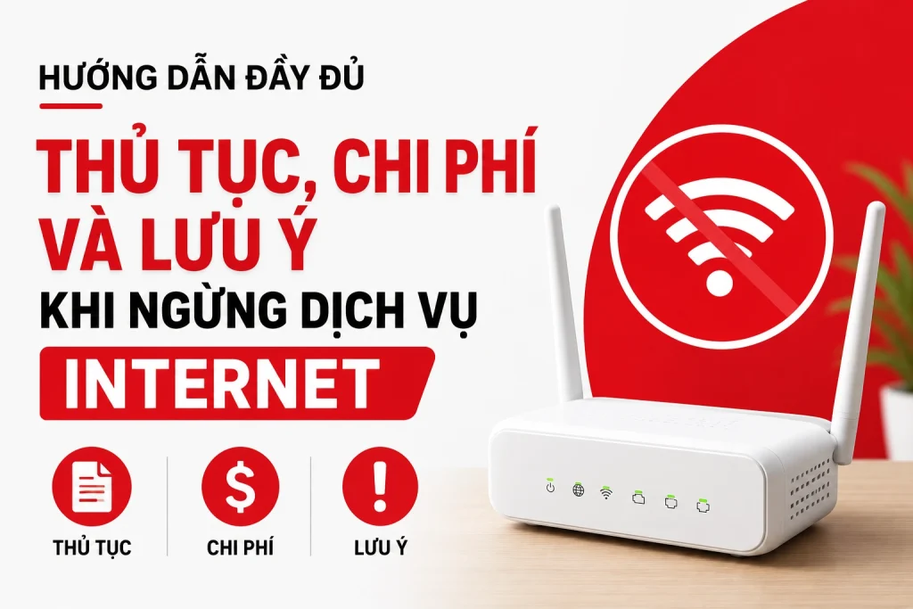 Hủy mạng Internet Viettel: Thủ tục, chi phí mới nhất